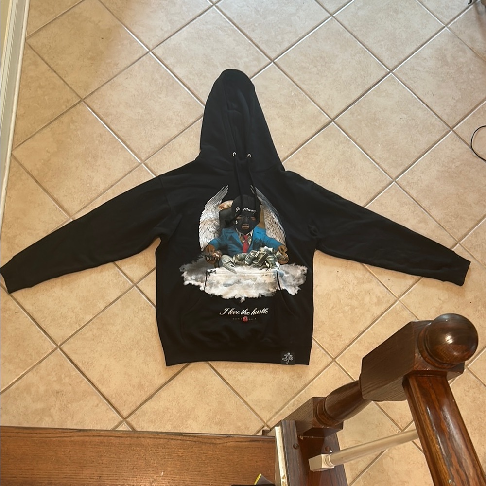 Rich & Rotten “I Love the Hustle” Hoodie – Men’s Size Small